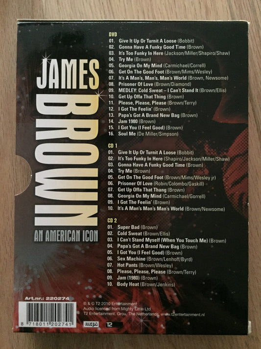 James Brown : An American Icon (DVD + 2xCD)