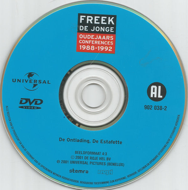 Freek de Jonge : Oudejaarsconferences 1988-1992 (DVD-V, PAL)