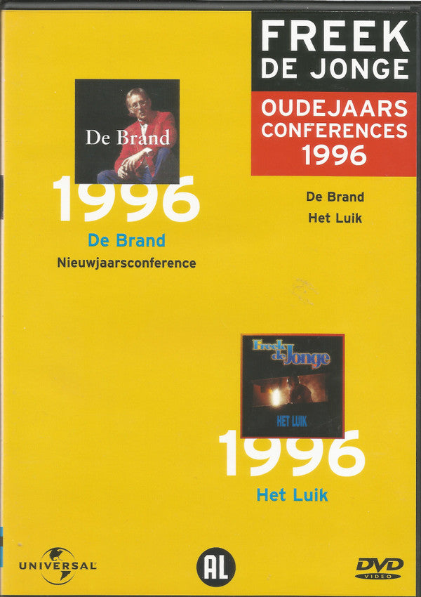 Freek de Jonge : Oudejaarsconferences 1996 (DVD-V, PAL)