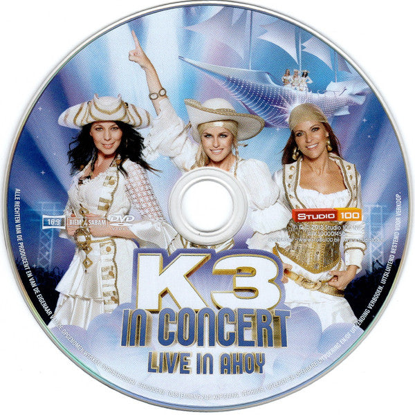 K3 : K3 In Concert - Live In Ahoy (DVD-V, PAL)