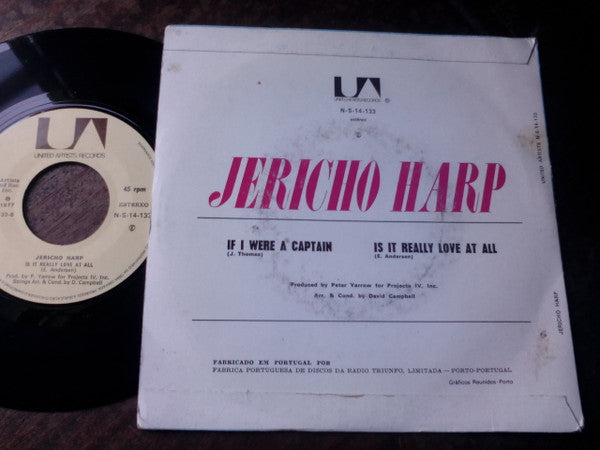 Jericho Harp : If I Were A Captain / Is It Really Love At All (7", Single)