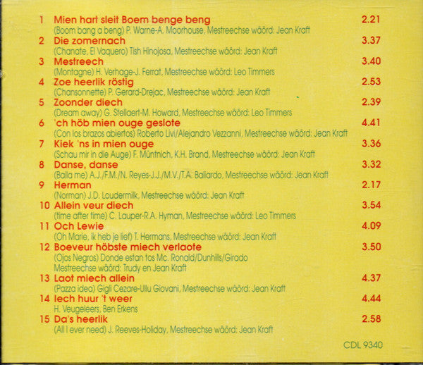 Beppie Kraft : Zoondagskeend (CD, Album)