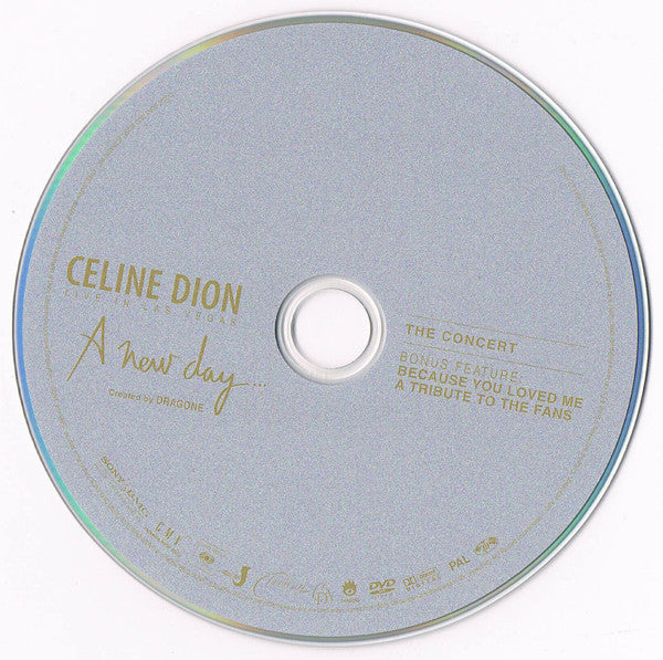 Céline Dion : A New Day... Live À Las Vegas (DVD-V, Copy Prot., RP, Multichannel, PAL, Reg)