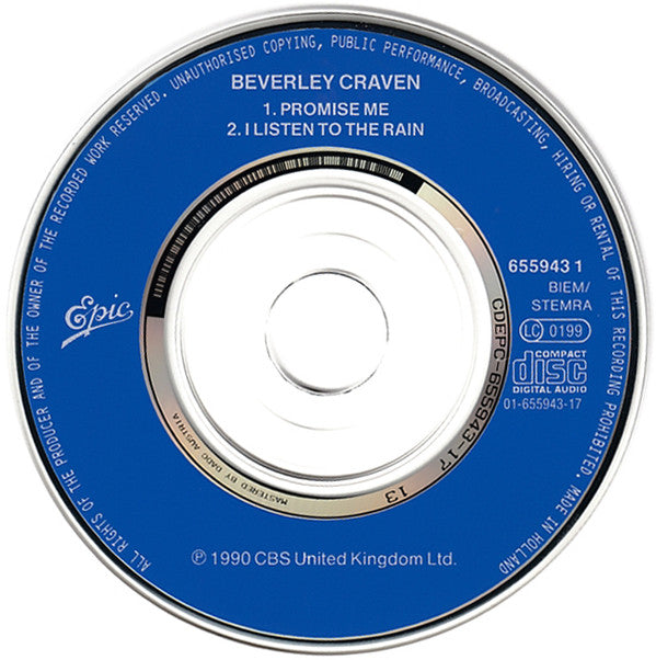 Beverley Craven : Promise Me (CD, Mini, Single)