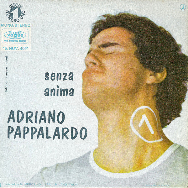 Adriano Pappalardo : È Ancora Giorno (7")