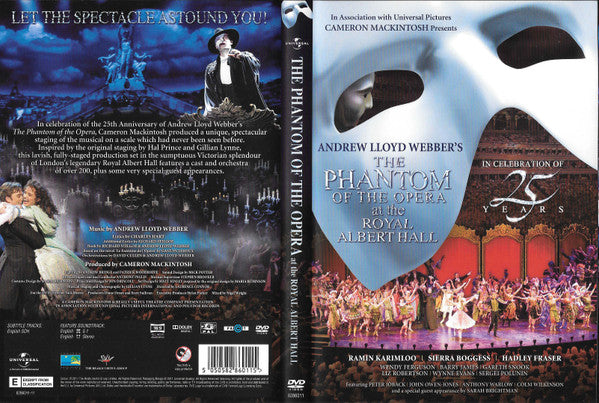 Andrew Lloyd Webber : The Phantom Of The Opera At The Royal Albert Hall (In Celebration Of 25 Years) (DVD-V, Copy Prot.)