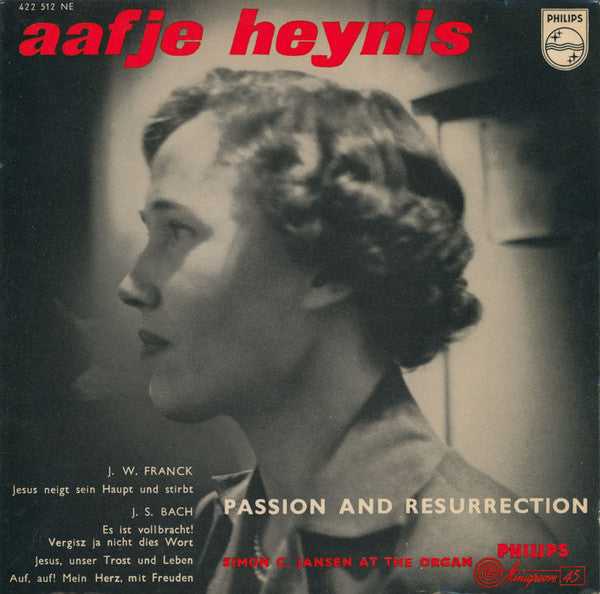 Aafje Heynis : Passion And Resurrection (7", EP)