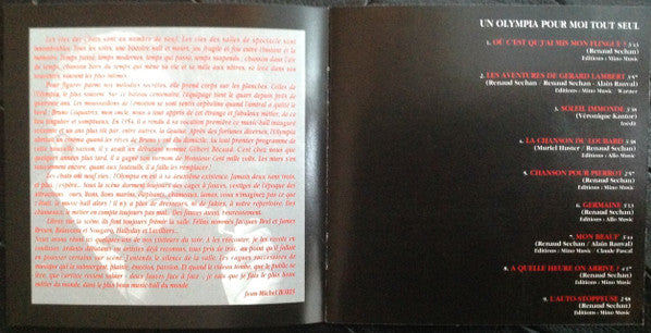 Renaud : 1982 - L'Olympia (CD, Album, RE)
