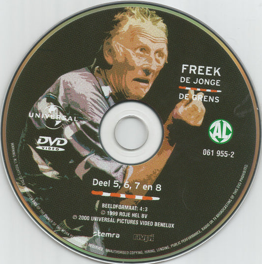 Freek de Jonge : De Grens II (Deel 5, 6, 7 en 8) (DVD-V, PAL)