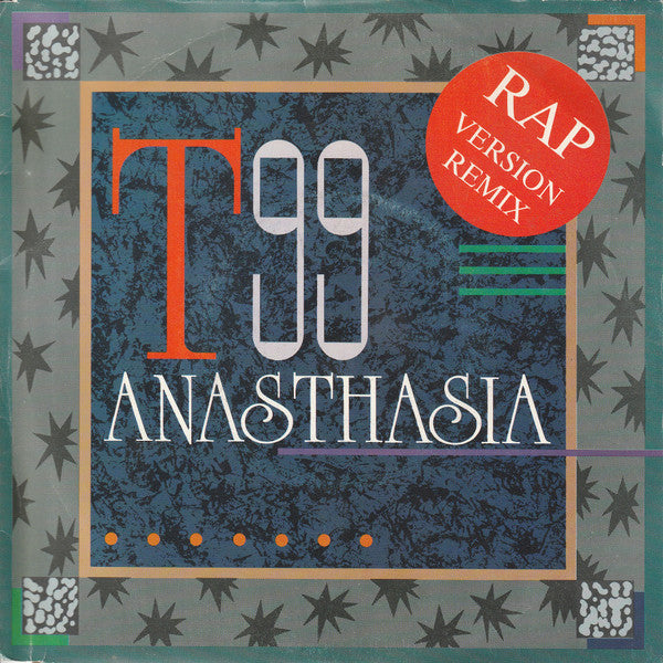 T99 : Anasthasia (Rap Version Remix) (7", Single)