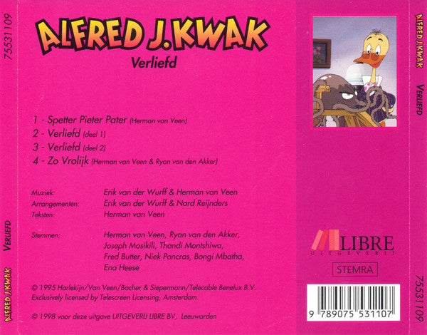 Alfred J. Kwak : Verliefd (CD, Album, RE)