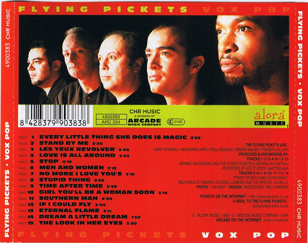The Flying Pickets : Vox Pop (CD, Album)