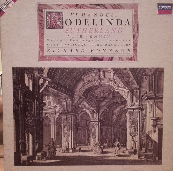Georg Friedrich Händel : Rodelinda (2xLP)