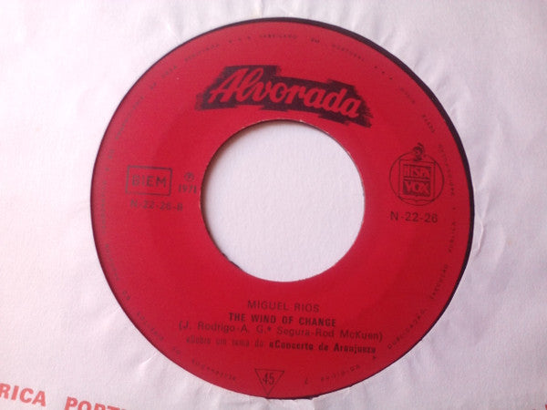 Miguel Ríos : United (7", Single)