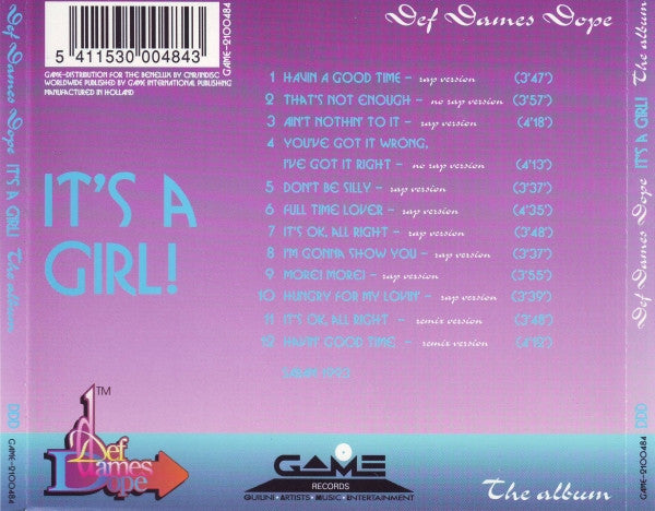 Def Dames Dope : It's A Girl! - The Album (CD, Album)