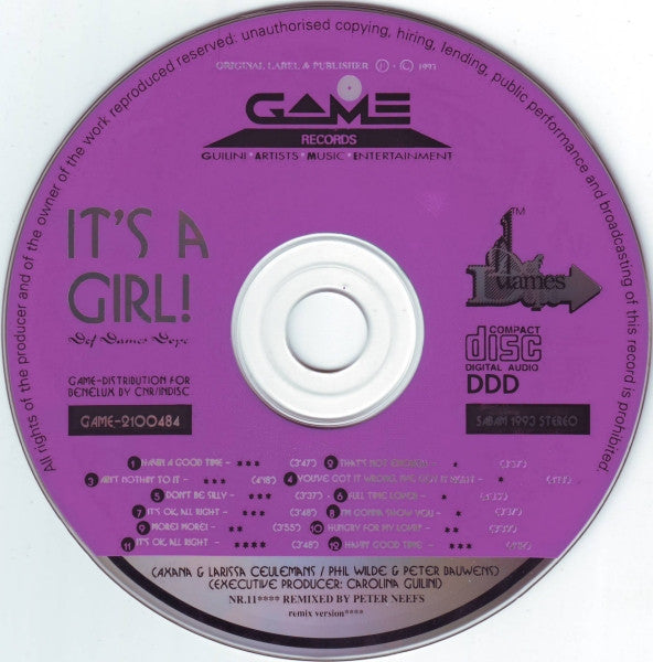 Def Dames Dope : It's A Girl! - The Album (CD, Album)