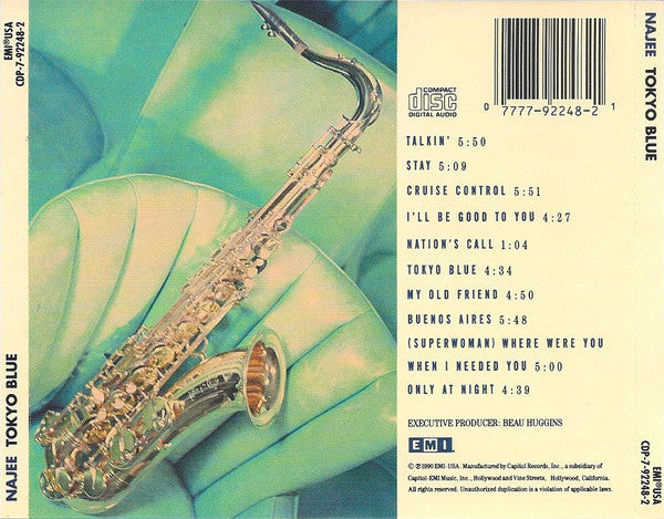 Najee : Tokyo Blue (CD, Album)