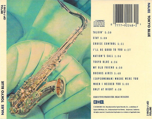 Najee : Tokyo Blue (CD, Album)