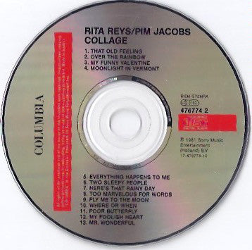 Rita Reys & Pim Jacobs : Collage (CD, Album)