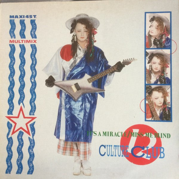 Culture Club : It's A Miracle / Miss Me Blind (12", Maxi)