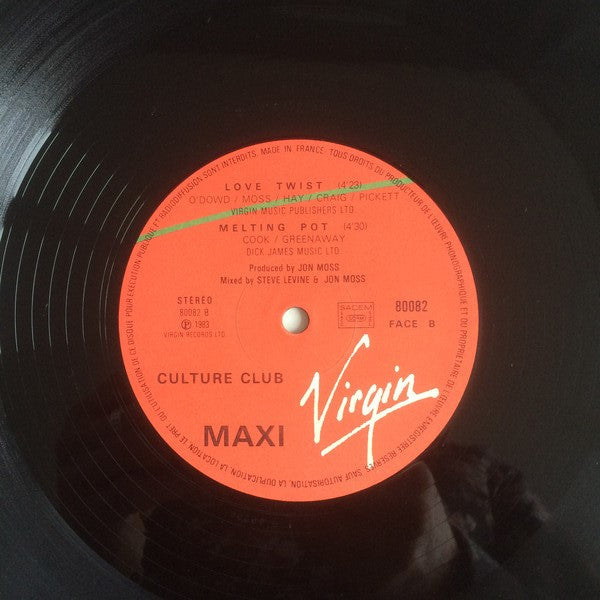 Culture Club : It's A Miracle / Miss Me Blind (12", Maxi)