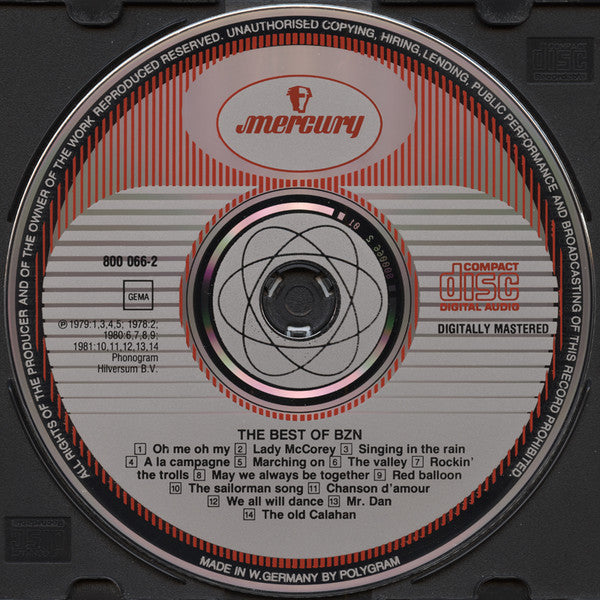 BZN : The Best Of BZN (CD, Comp, RE)