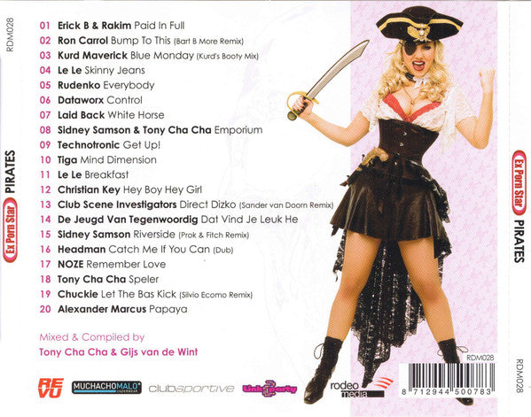 Various : Ex Porn Star Pirates (CD, Mixed)