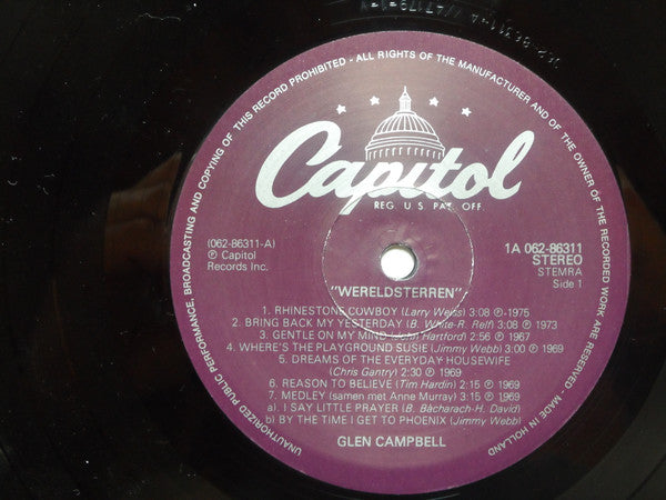 Glen Campbell : Grootste Hits (LP, Comp)