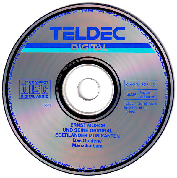 Ernst Mosch Und Seine Original Egerländer Musikanten : Das Goldene Marschalbum  (CD, Album)
