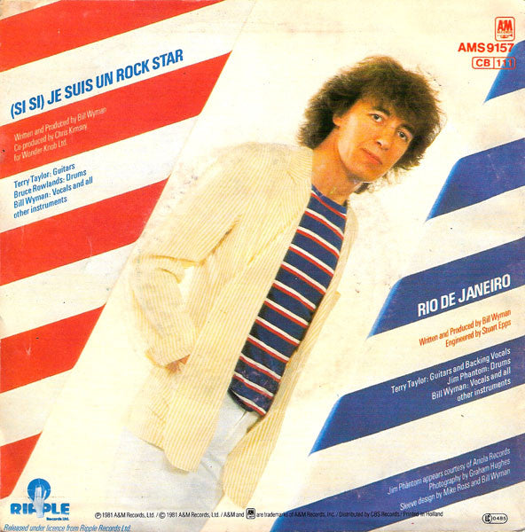 Bill Wyman : (Si Si) Je Suis Un Rock Star (7", Single)