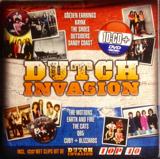 Various : Dutch Invasion (Box + 10xCD, Comp + DVD, Comp)