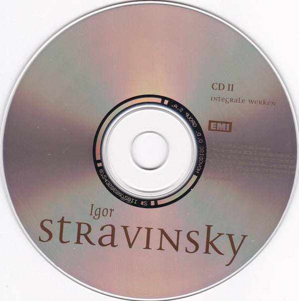 Igor Stravinsky : Igor Stravinsky (2xCD, Comp)