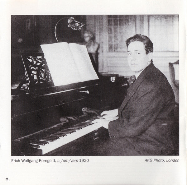 Erich Wolfgang Korngold, Barbara Hendricks, The Philadelphia Orchestra, Franz Welser-Möst : Symphony In F Sharp / Einfache Lieder / Mariettas Lied (CD)