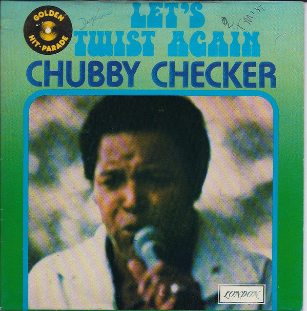 Chubby Checker : Let's Twist Again (7", Single, RE)