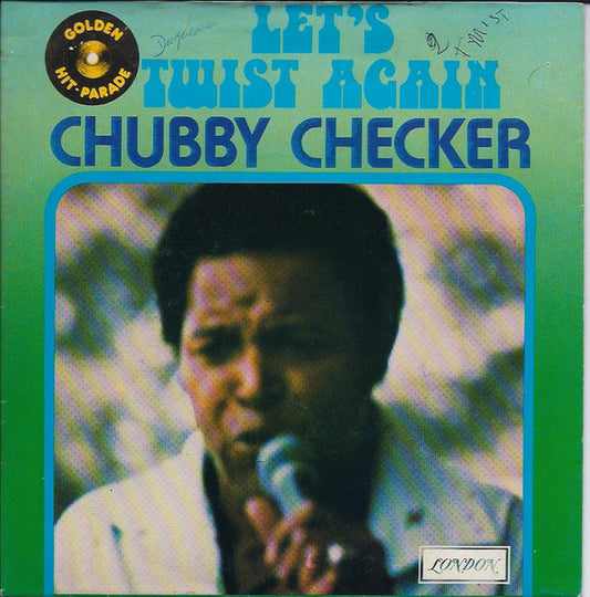 Chubby Checker : Let's Twist Again (7", Single, RE)
