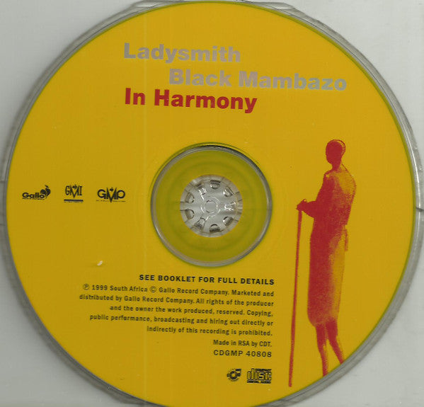 Ladysmith Black Mambazo : In Harmony (CD, Album)