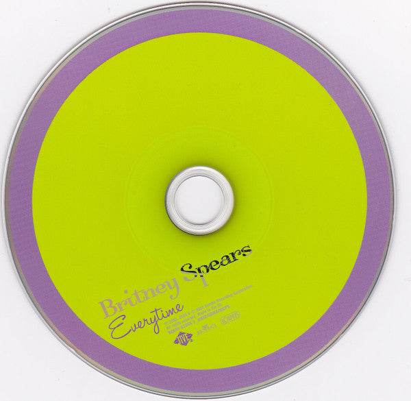 Britney Spears : Everytime (CD, Single, Car)