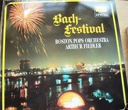 Boston Pops Orchestra, Arthur Fiedler : Bach-Festival (LP, Album)