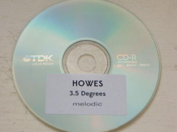 John Howes : 3.5 Degrees (CDr, Album, Promo)