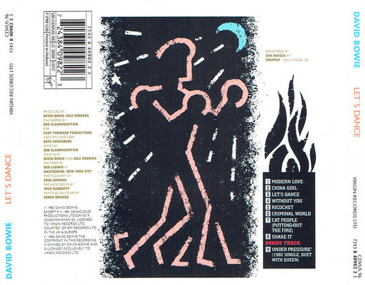 David Bowie : Let's Dance (CD, Album, RE, RM)