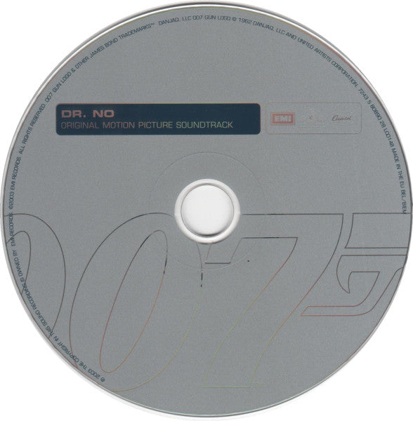 Monty Norman : Dr. No (Original Motion Picture Soundtrack) (CD, Album, RE, RM)