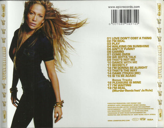 Jennifer Lopez : J.Lo (CD, Album, S/Edition)