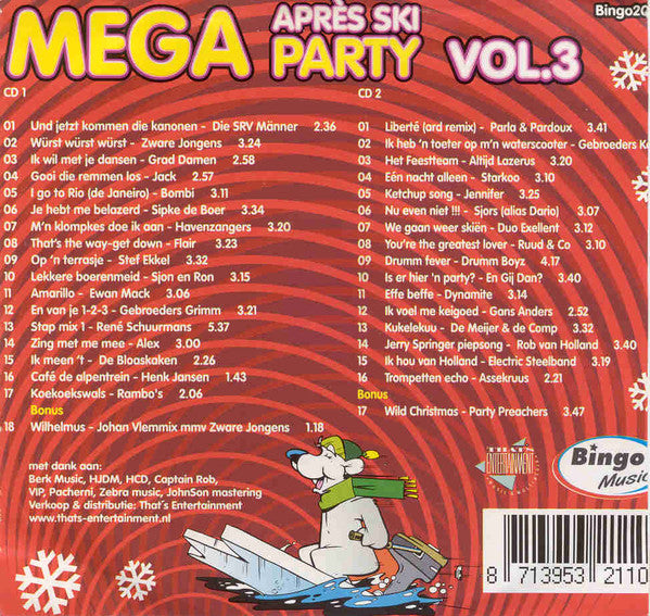 Various : Mega Après Ski Party Vol. 3 (2xCD, Comp)