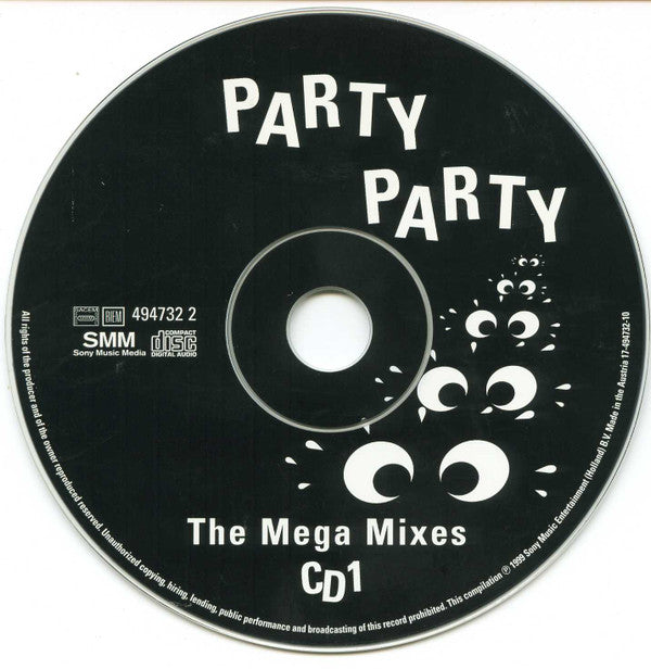 Various : Party Party - The Mega Mixes (2xCD, Comp)