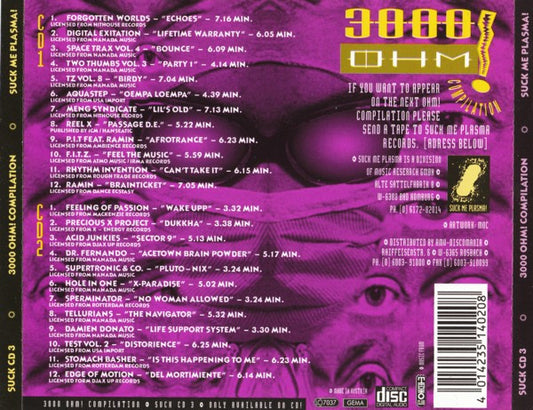 Various : 3000 Ohm! Compilation (2xCD, Comp)