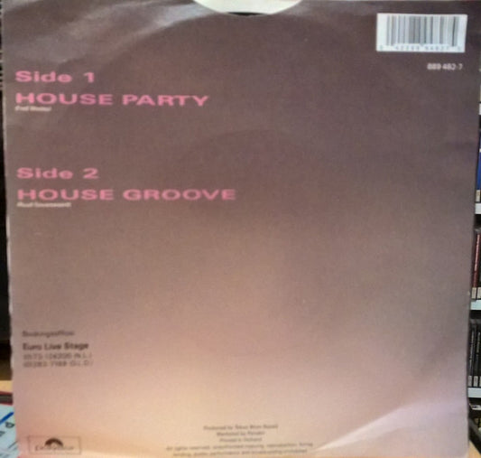 Eddy Michael Taylor : House Party (7")