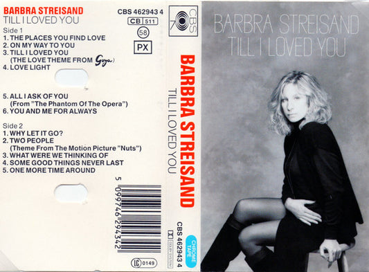 Barbra Streisand : Till I Loved You (Cass, Album)