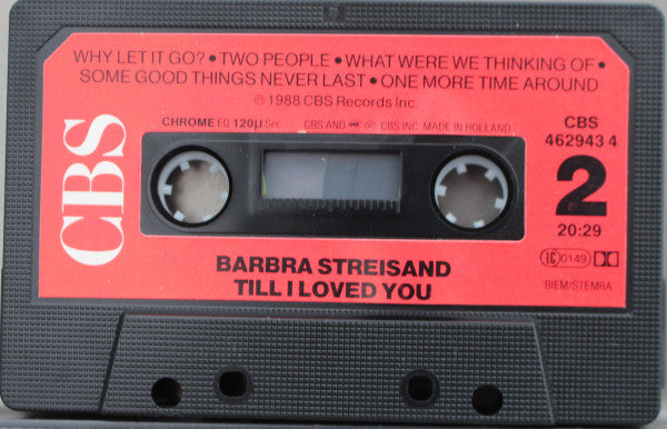 Barbra Streisand : Till I Loved You (Cass, Album)