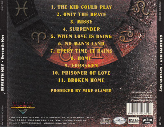 Seventh Key : Seventh Key (CD, Album, Promo)