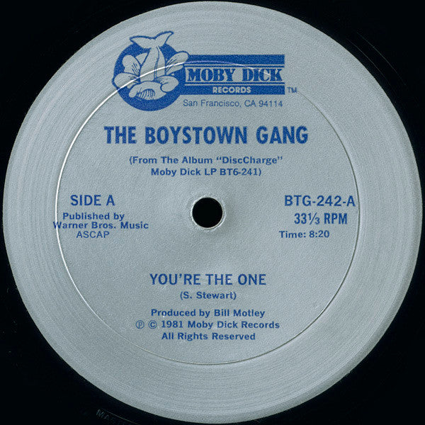 Boys Town Gang : You're The One / Disco Kicks (Boystown Gang Preview) (12", Ltd)
